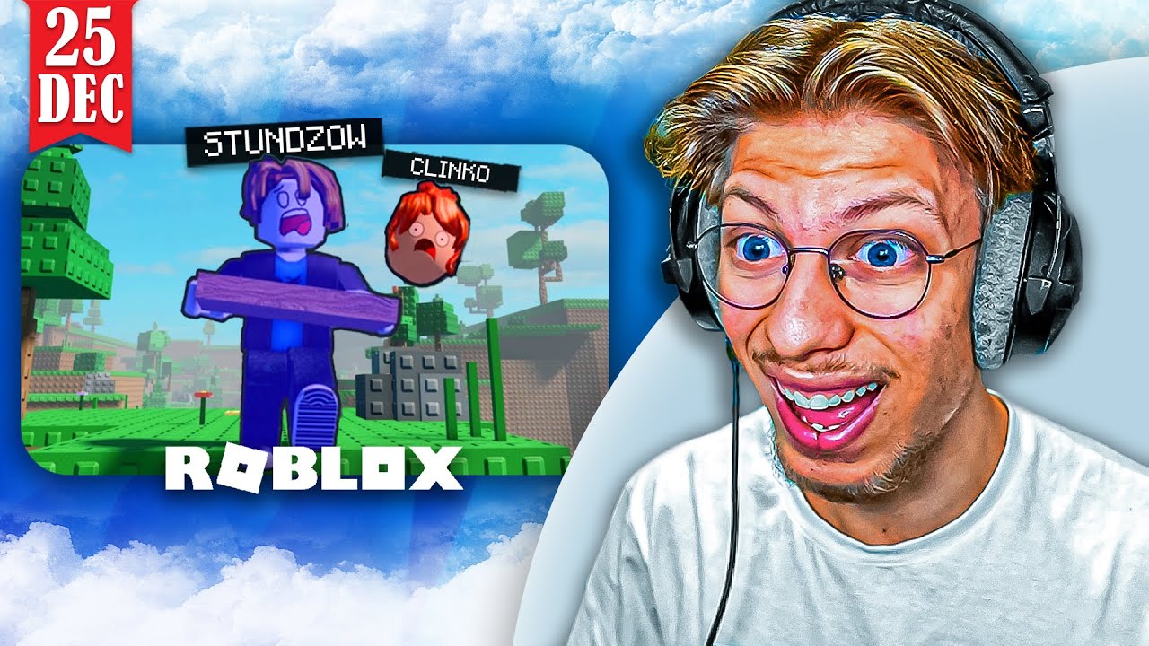 On joue au PIRE JEU ROBLOX ft. @Clinkoo  - Rediffusion StundZow du 25/12