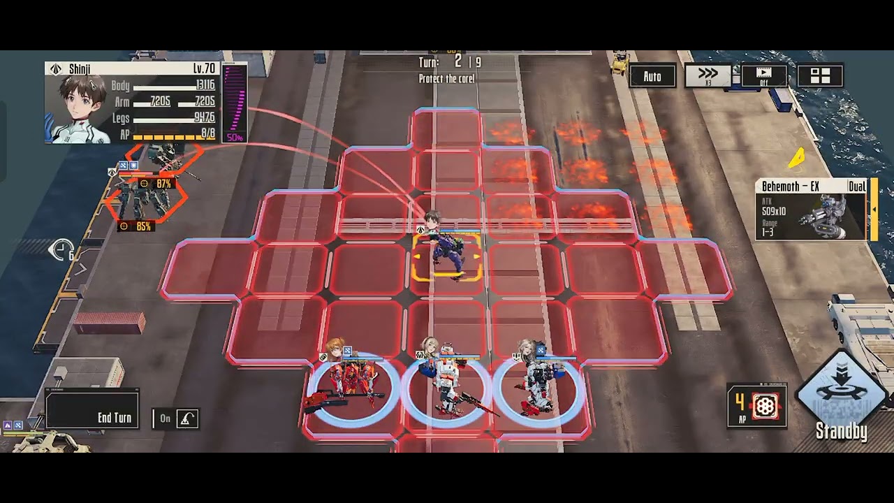 Mecharashi X Evangelion | Rivalry Ridge (Lines Crossed! Minefield Clash!) Core Zone