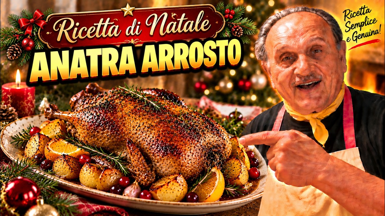 Ricetta di Natale: Anatra arrosto