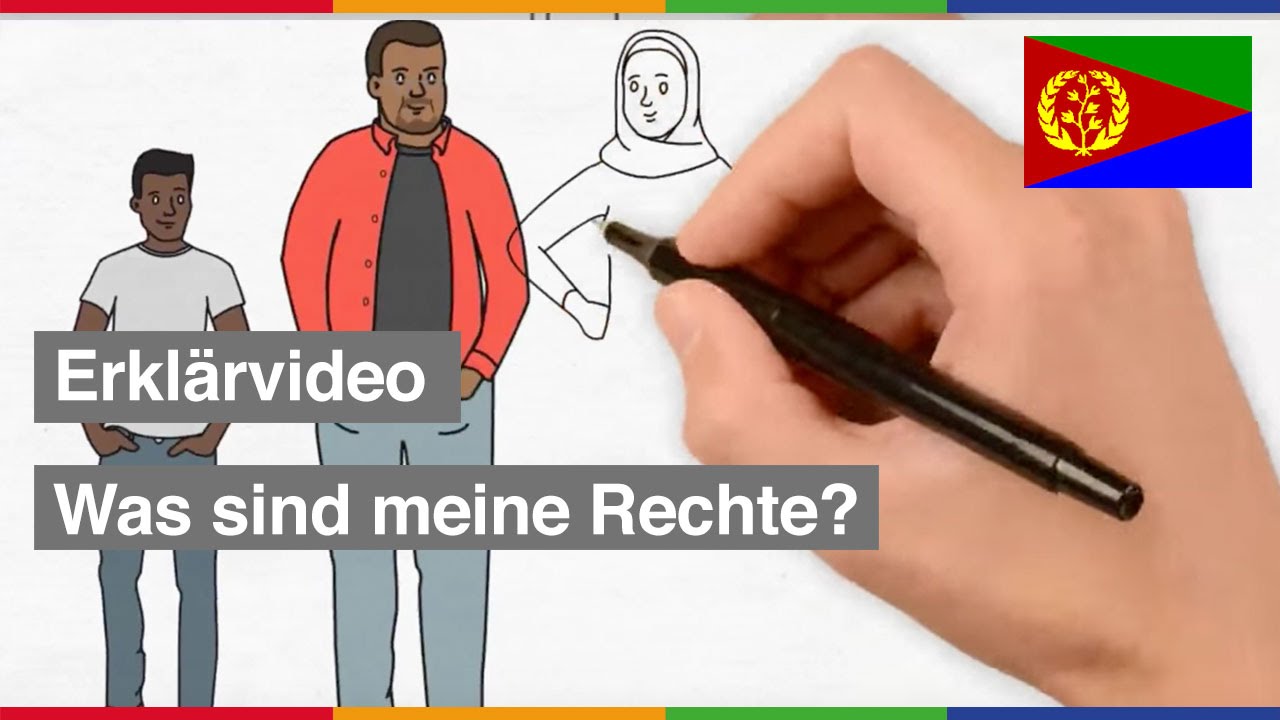 Erklärvideo Tigrinya: Was sind meine Rechte? | Stadtgrenzenlos