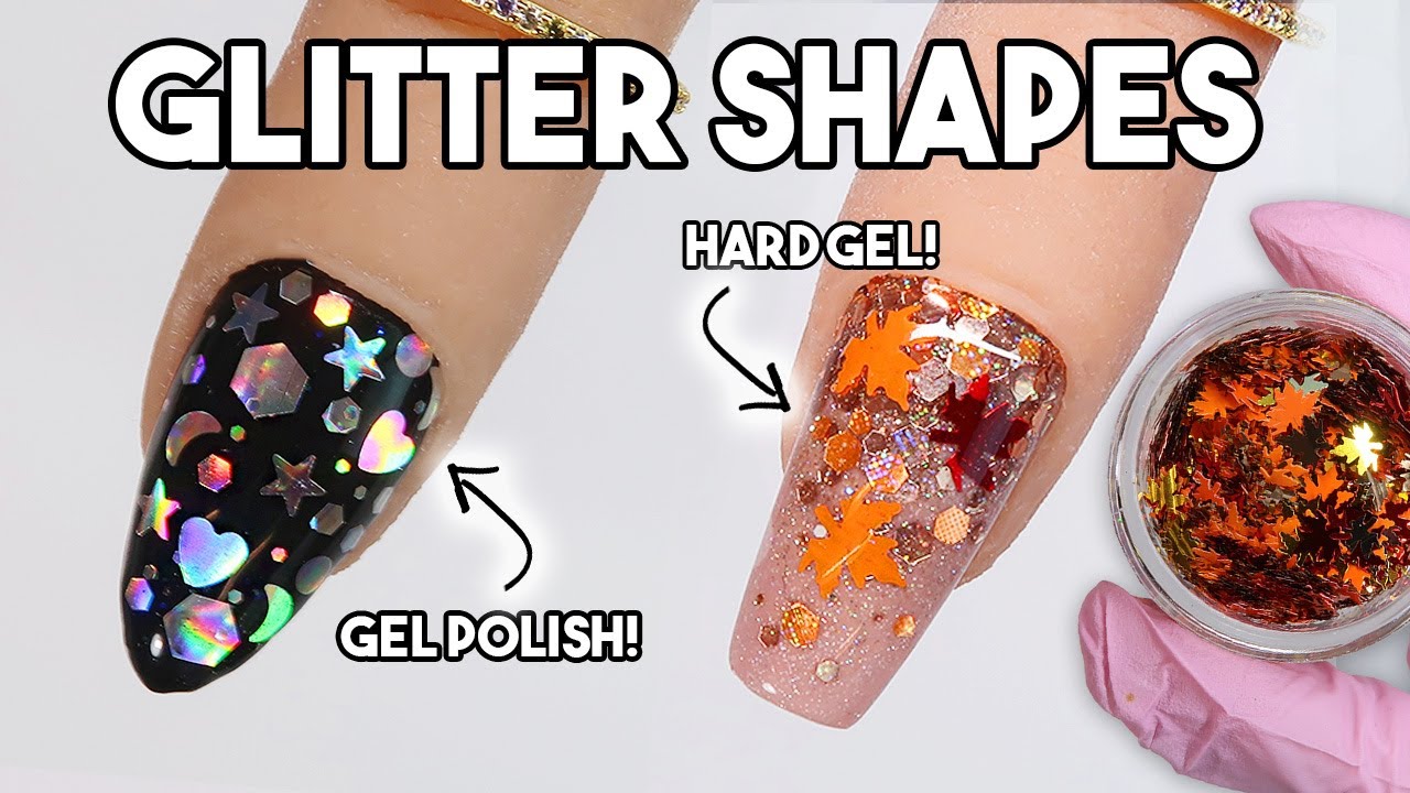 Encapsulated Glitter Nail Art With Gel | NO BUMPY NAILS!
