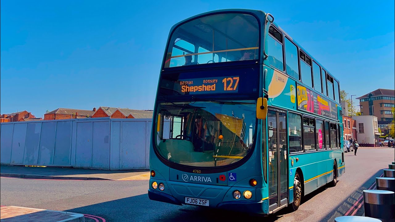 **BEAST** Ride on Arriva Midlands VDL/DAF DB250 Wright Pulsar Gemini 4760 (FJ06 ZSF) Route 127