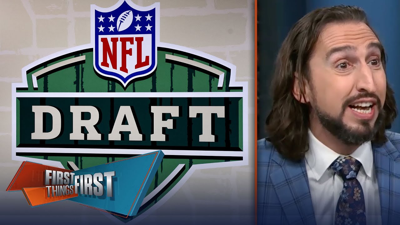 Nick Wright reveals his 1st 2025 NFL mock draft | NFL | FIRST THINGS FIRST