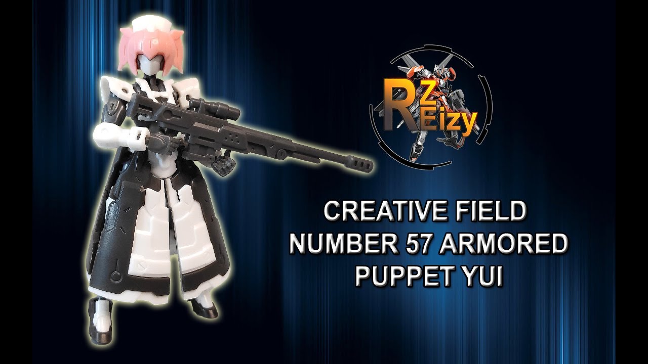 CREATIVE FIELD 1/24 NUMBER 57 ARMORED PUPPET YUI PLASTIC MODEL KIT