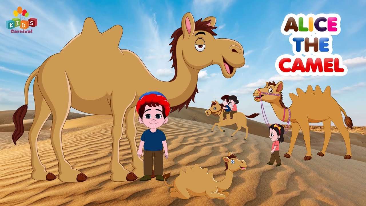Alice The Camel Song I Funmelon Nursery Rhymes And Kids Songs I Number Song