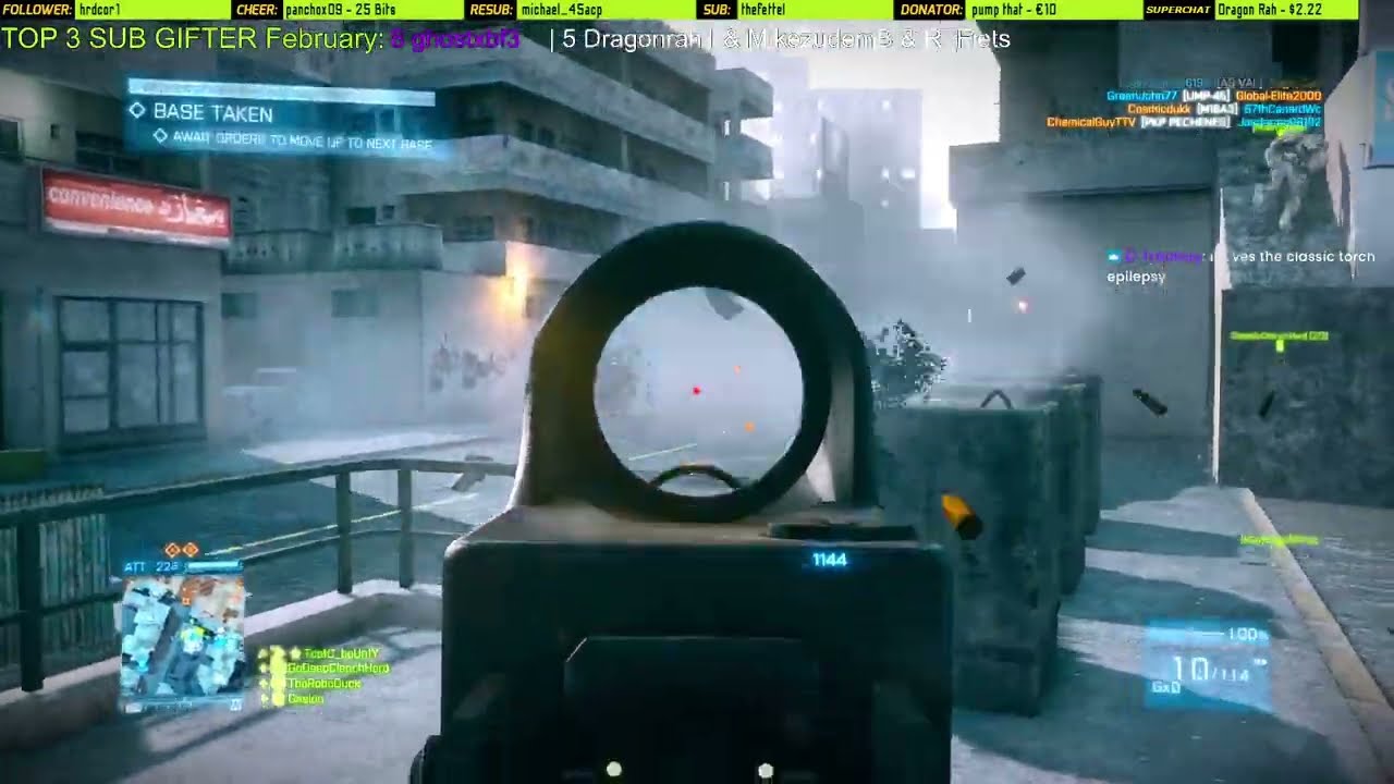 BF3 Highlight: ⚡ fighting in Rush including the Night ⚡