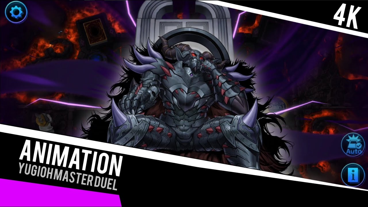 Yugioh Master Duel - Erebus The Underworld Monarch Summon Animation [4K] #shorts