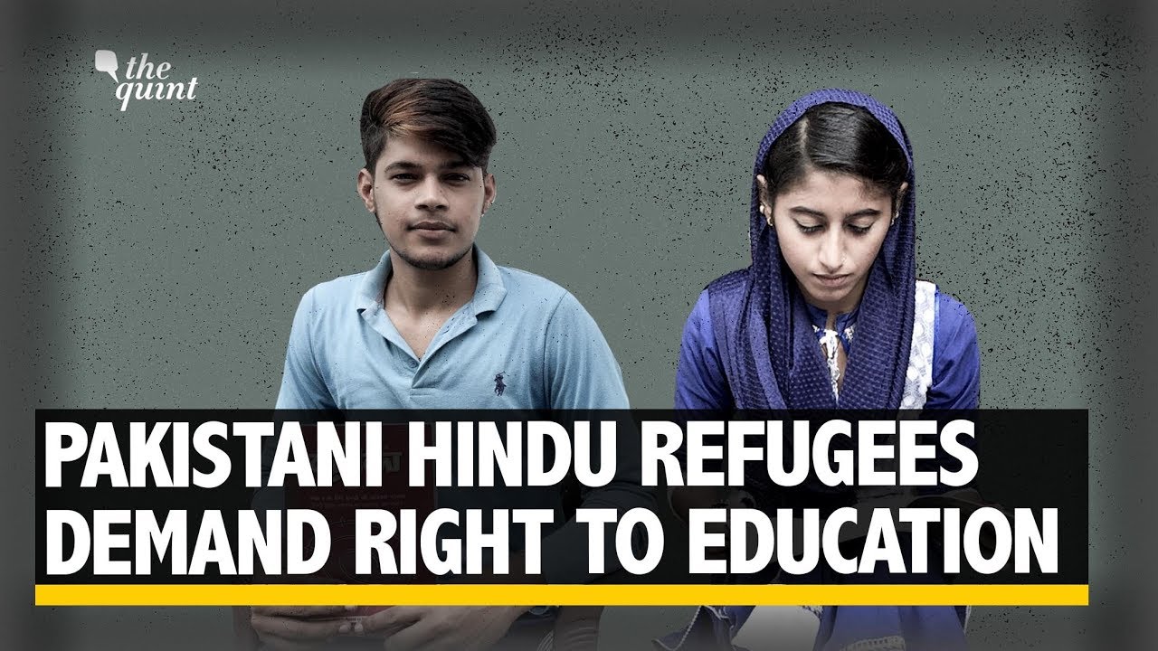 Hindu Refugees from Pakistan Demand Right to Education in India | The Quint