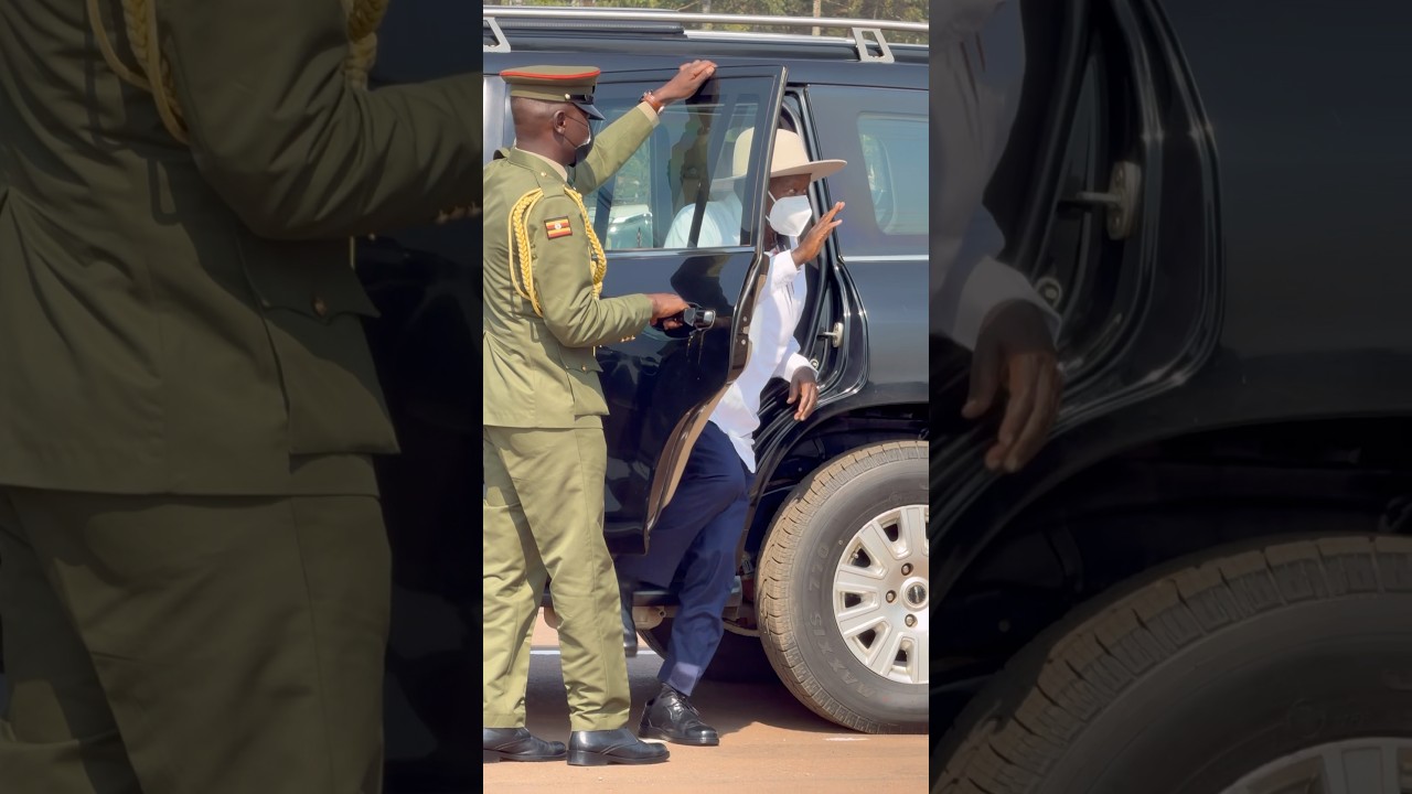 President Museveni Arrived On 40th NRM/NRA Victory Day Anniversary Celebrations 