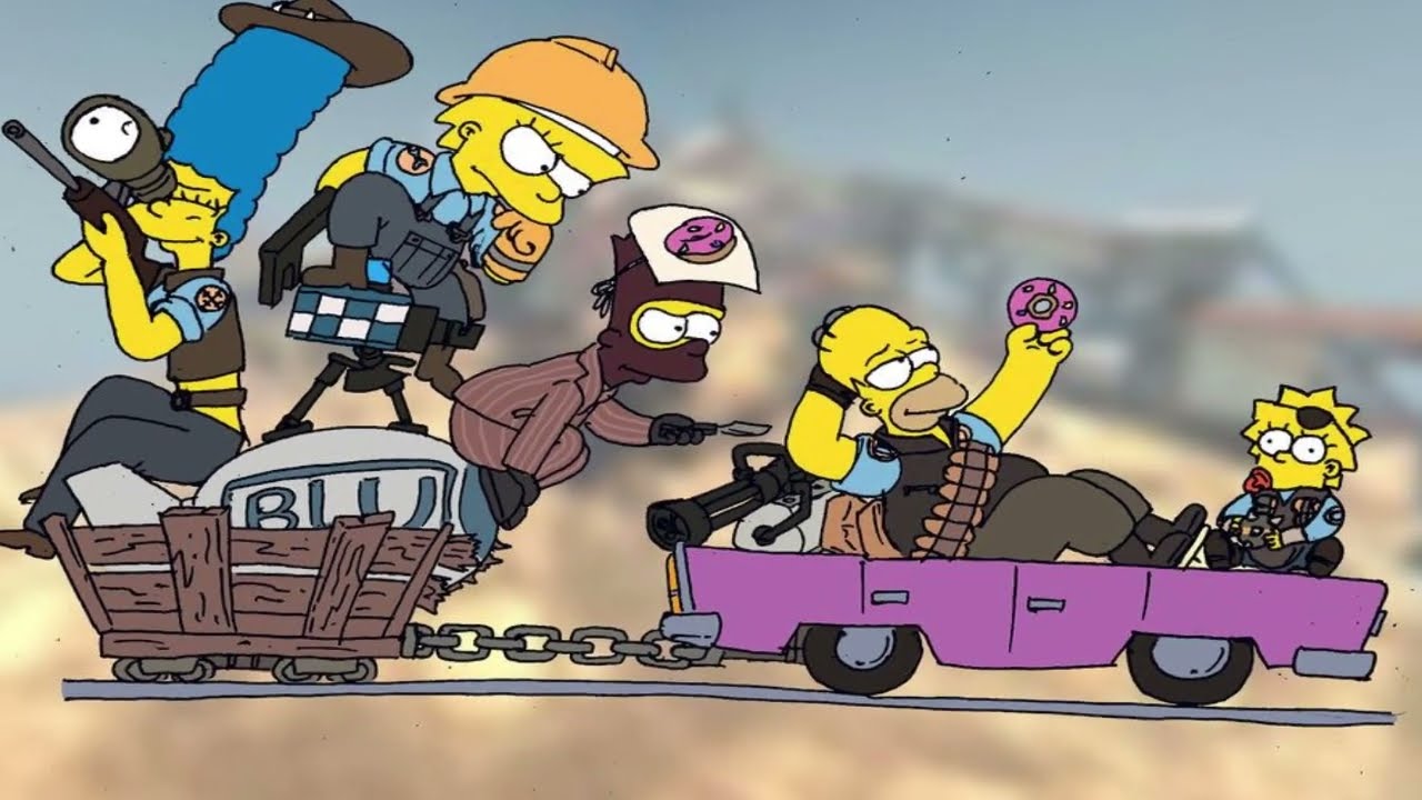 Homero IA canta el rap de Team Fortress 2 (Dos equipos son uno rojo otro azul)