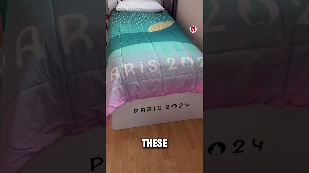 What&rsquo;s up with the beds at the Olympics? Are they really made of cardboard? 📦🛏️😱 #Olympics#Paris2024