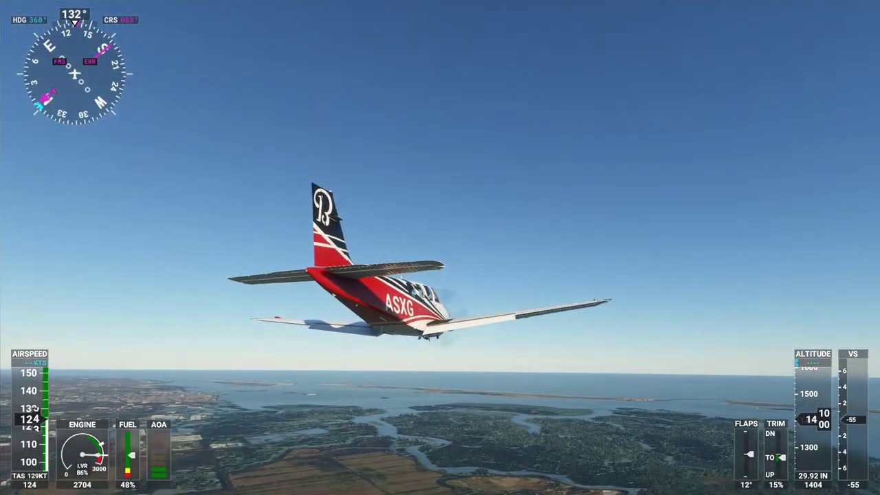 Flight Simulator 2020 - Faro, Portugal (No commentary)