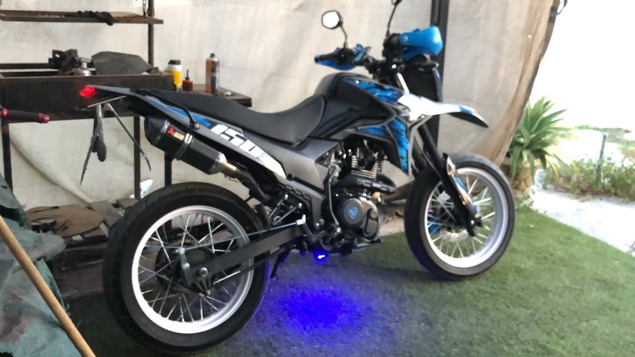 QUÉ MODIFICACIONES LE HICE A MI DM 150? | CONVERSIÓN A SUPERMOTO DM150 2023