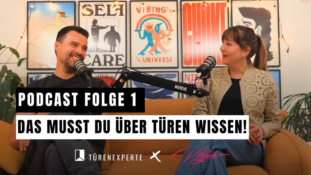 Die WICHTIGSTEN TÜREN-Fakten, die DU kennen musst! | Der Türenexperte x Kittybob 💡
