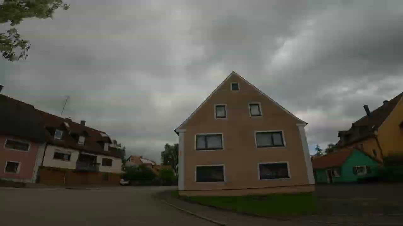 Pt1: Time Lapse 4K Road Trip Europe | Virtual Cycling W&uuml;rzburg to Munich, Germany | Scenic Adventure