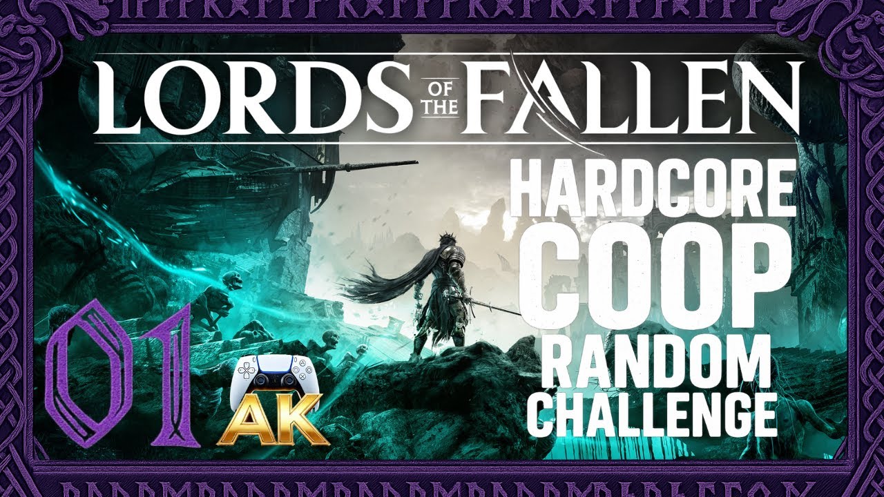 Hardcore Random COOP Challenge | Lords of the Fallen | Zagrajmy Gameplay COOP [#01] @akgamingpl1989