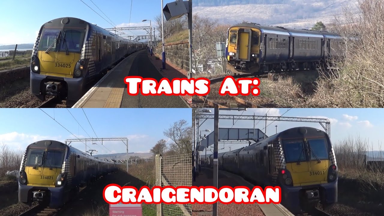 Trains At: Craigendoran (26/3/22)