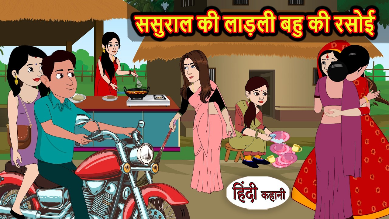 ससुराल की लाड़ली बहु की रसोई | Hindi Story | Bedtime Stories | Moral Story | Fairy Tales | Storytime
