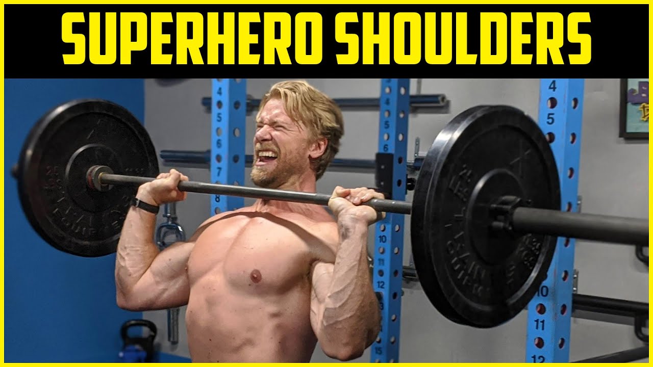 SUPERMASSIVE SHOULDERS WORKOUT | Superhero Plan Stage 3 Day 3