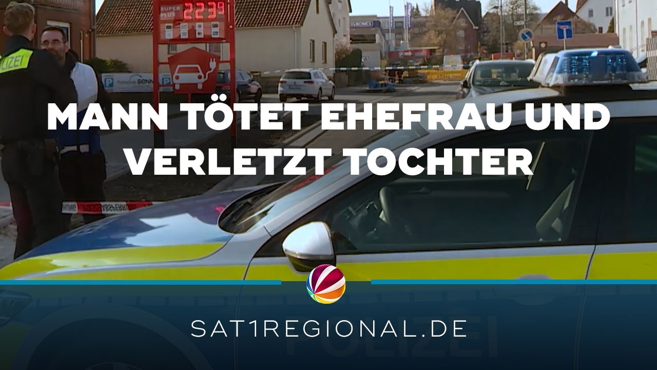 Mann t&ouml;tet 38-j&auml;hrige Ehefrau und verletzt Tochter in Barsinghausen