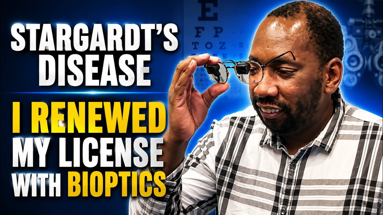 Driving With Stargardt's Disease - Bioptic Telescope Glasses