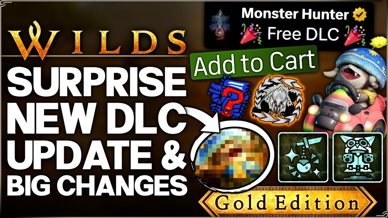 Monster Hunter Wilds &mdash; НЕОЖИДАННОЕ ОБНОВЛЕНИЕ &mdash; Новые охоты на мировом чемпионате, бесплатные DLC...