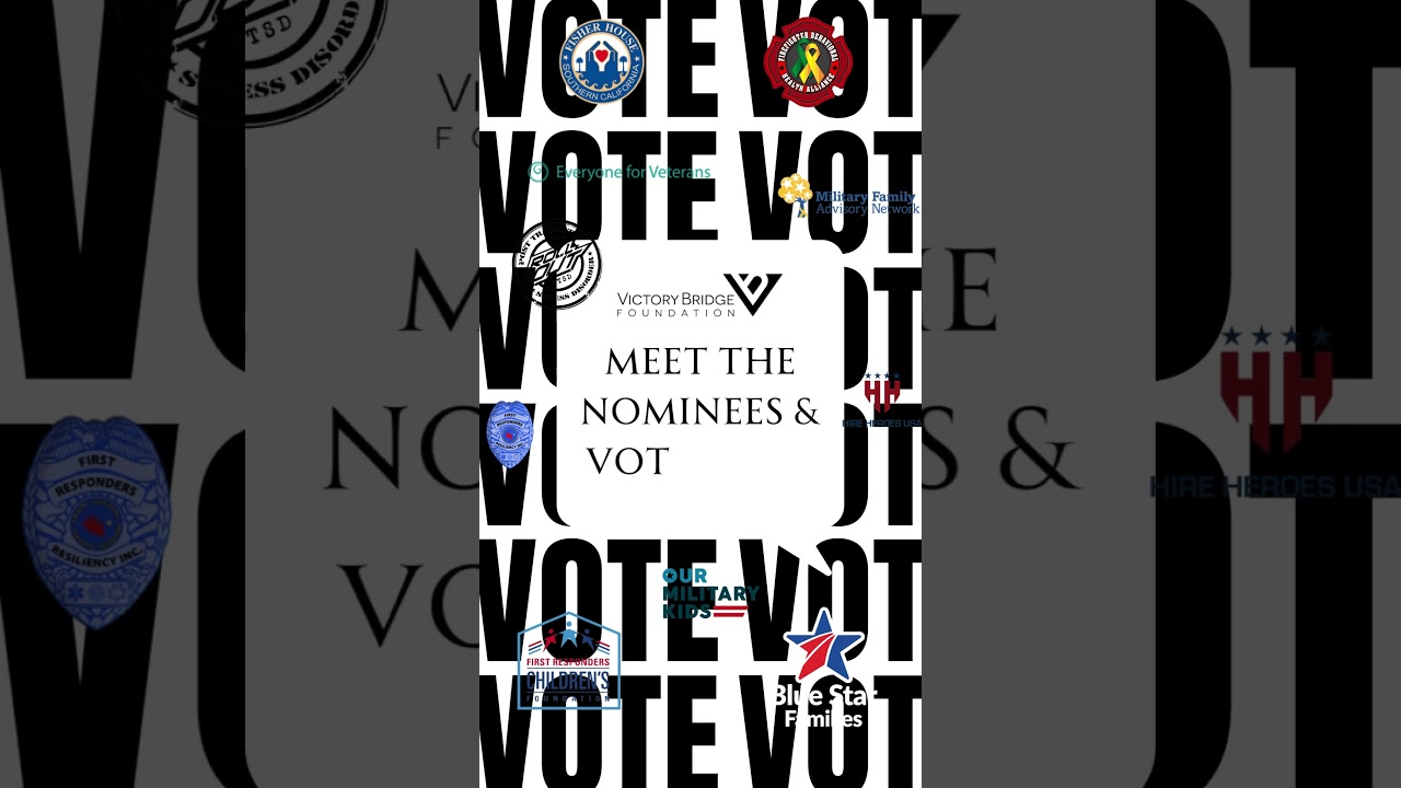 vote for your favorite nominee! #vote #mentalhealth #GoldenVictorAward #veteran