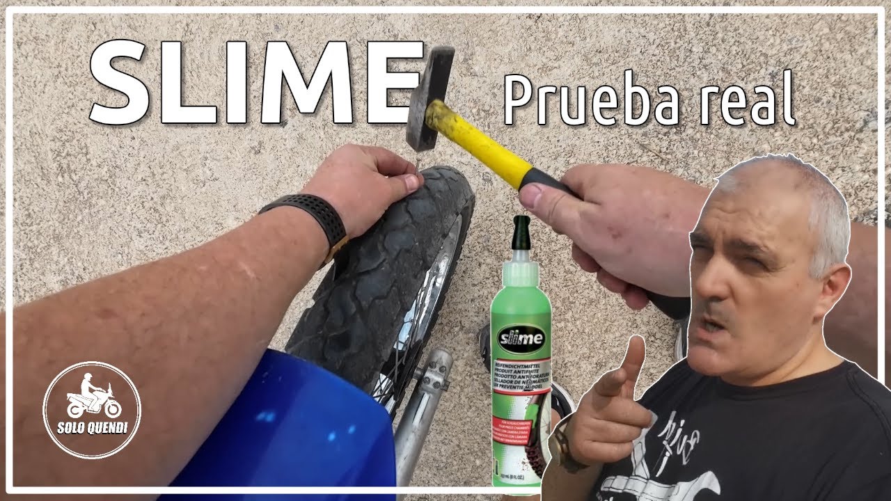 SLIME. Prueba REAL en Moto TRAIL