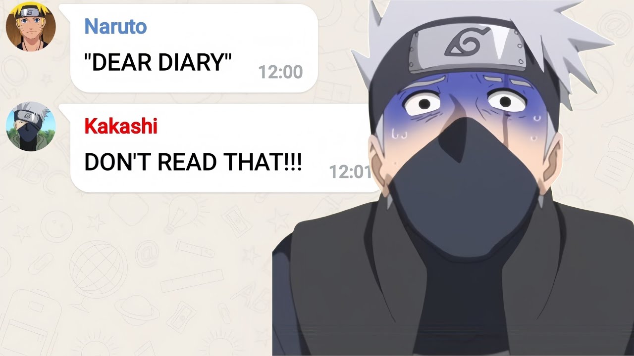 If NARUTO stole KAKASHI'S DIARY...