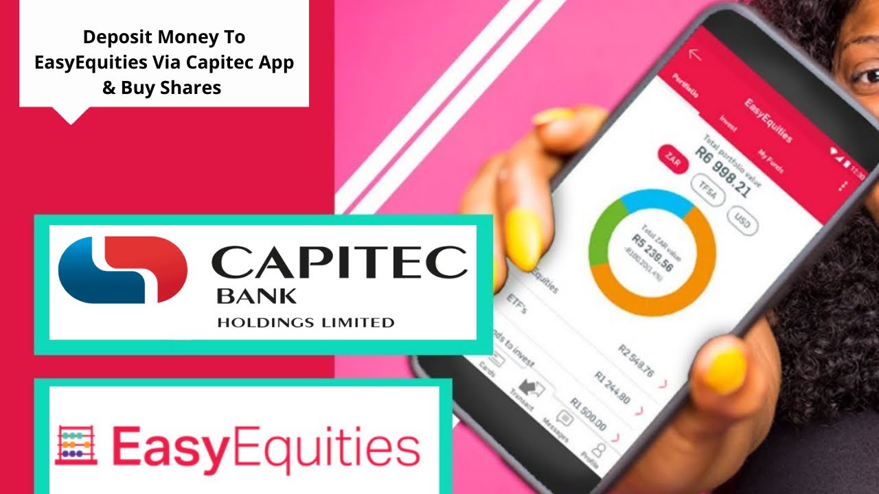 Capitec || How To Use EasyEquities Widget On Capitec App || Deposit Money || South African YouTuber