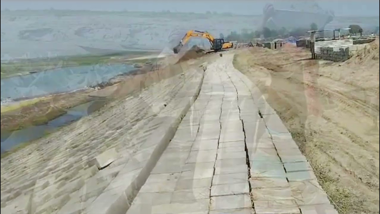 Preventing River Erosion, Embankment Work on the Jamuna River