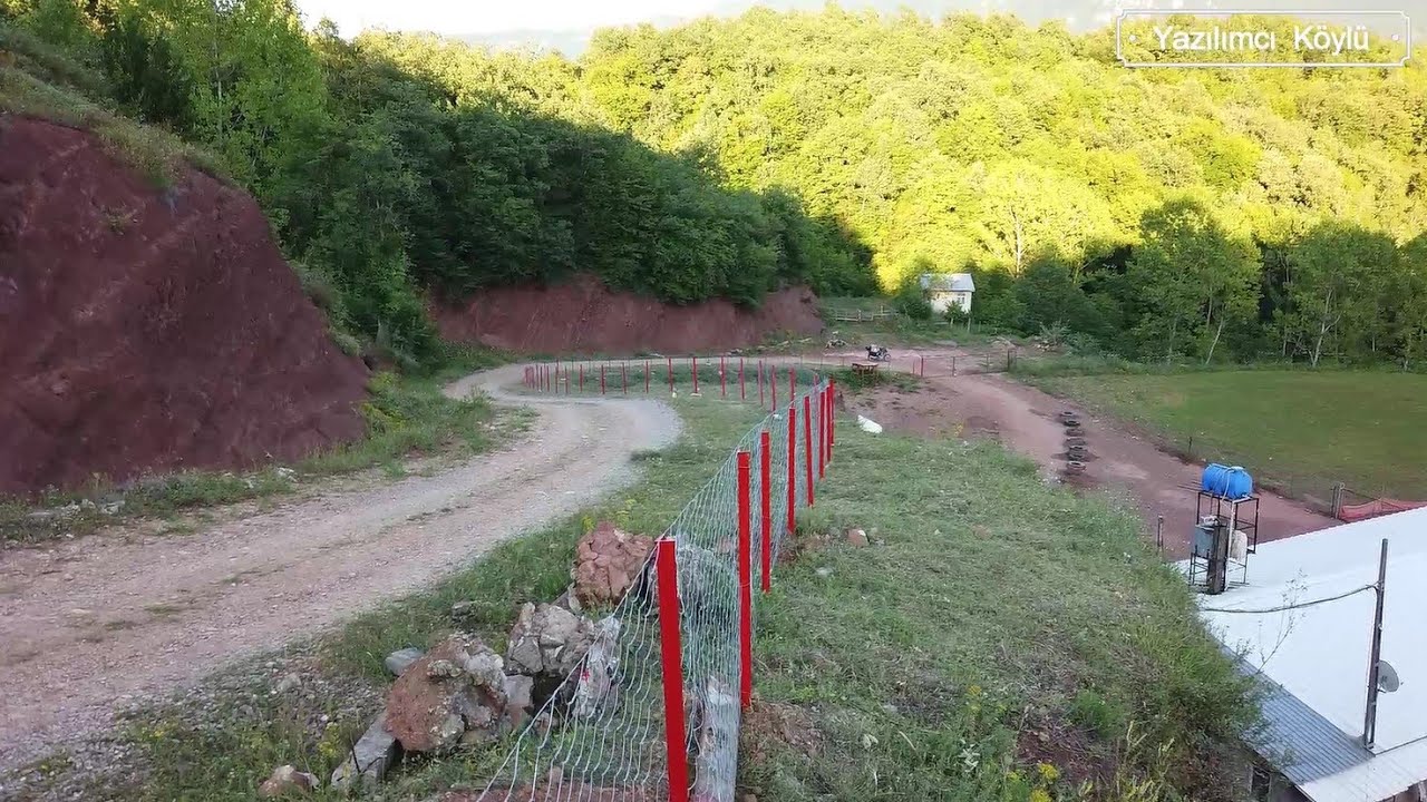 Demir Direk ile Tel Çit Yaptık. Tüm Arazimizi Kapattık.