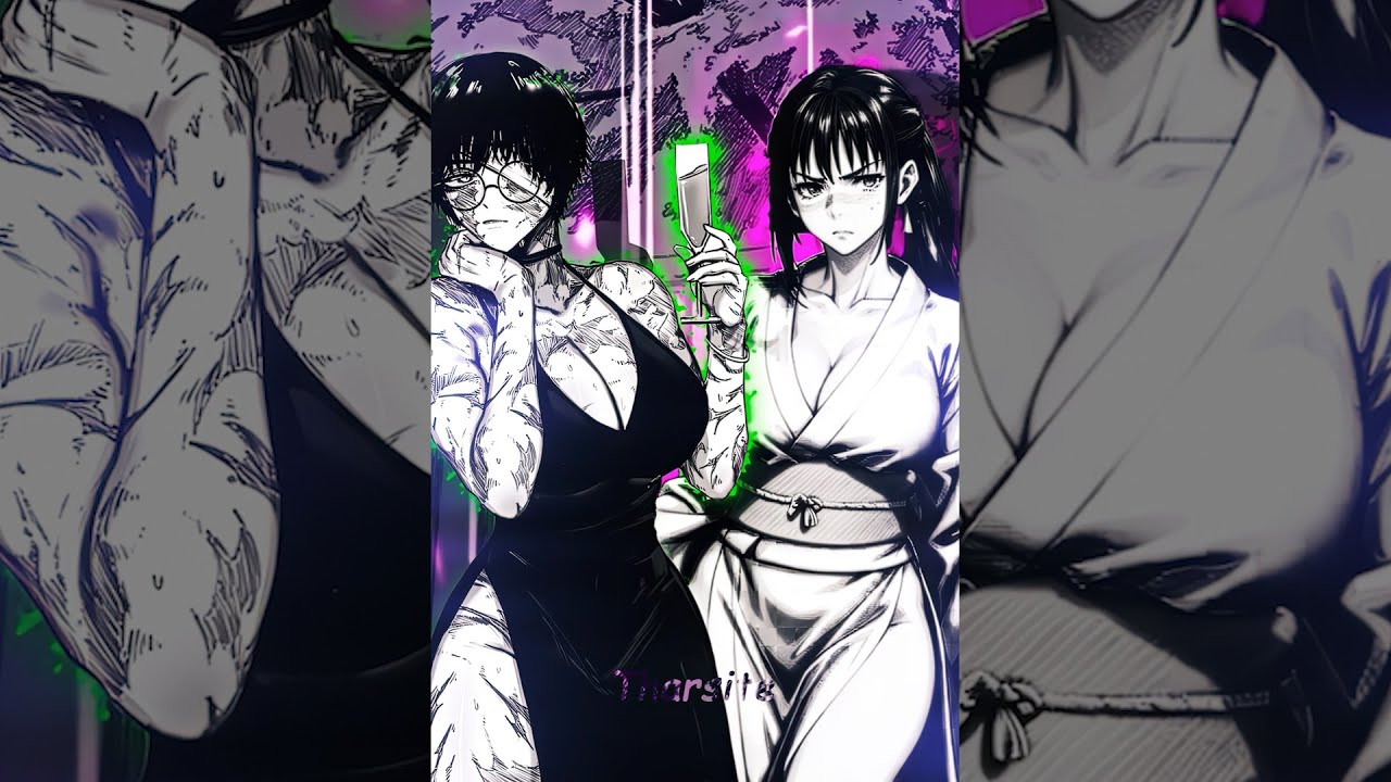 Maki & Utahime dance - Ashi Ashi Danca Phonk Edit