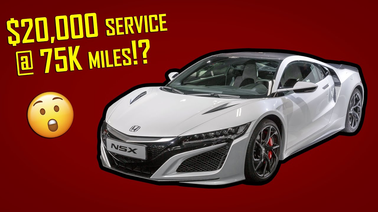 NC1 Acura NSX 75,000-mile Valve Adjustment Service | $20,000!?!