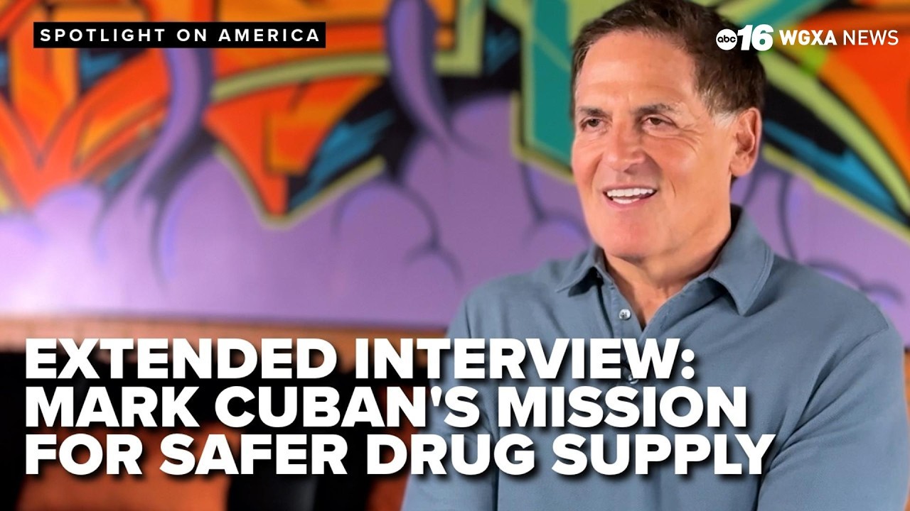 Mark Cuban's mission to shore up America's drug supply chain