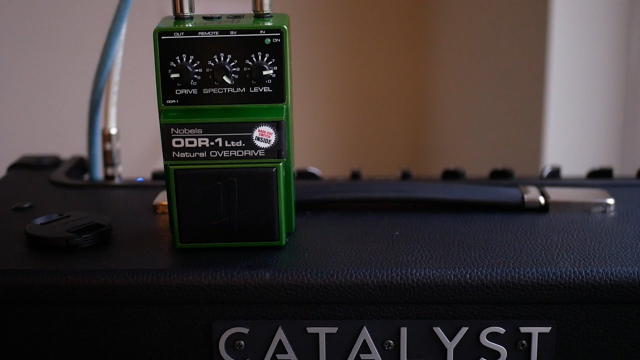 How Does the Line 6 Catalyst Take Pedals - Nobels ODR1