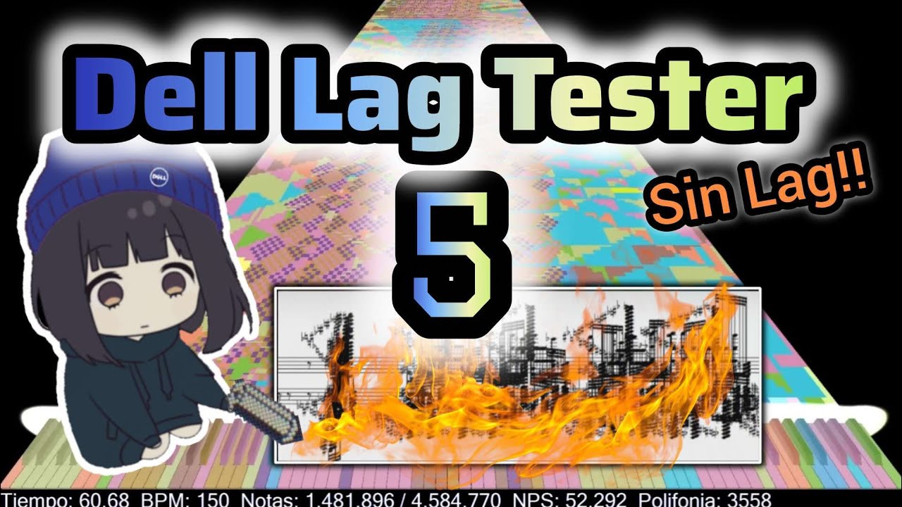 [My Black MIDI] Dell Lag Tester 5: Prelude in C Major Remix || Sin Lag!!
