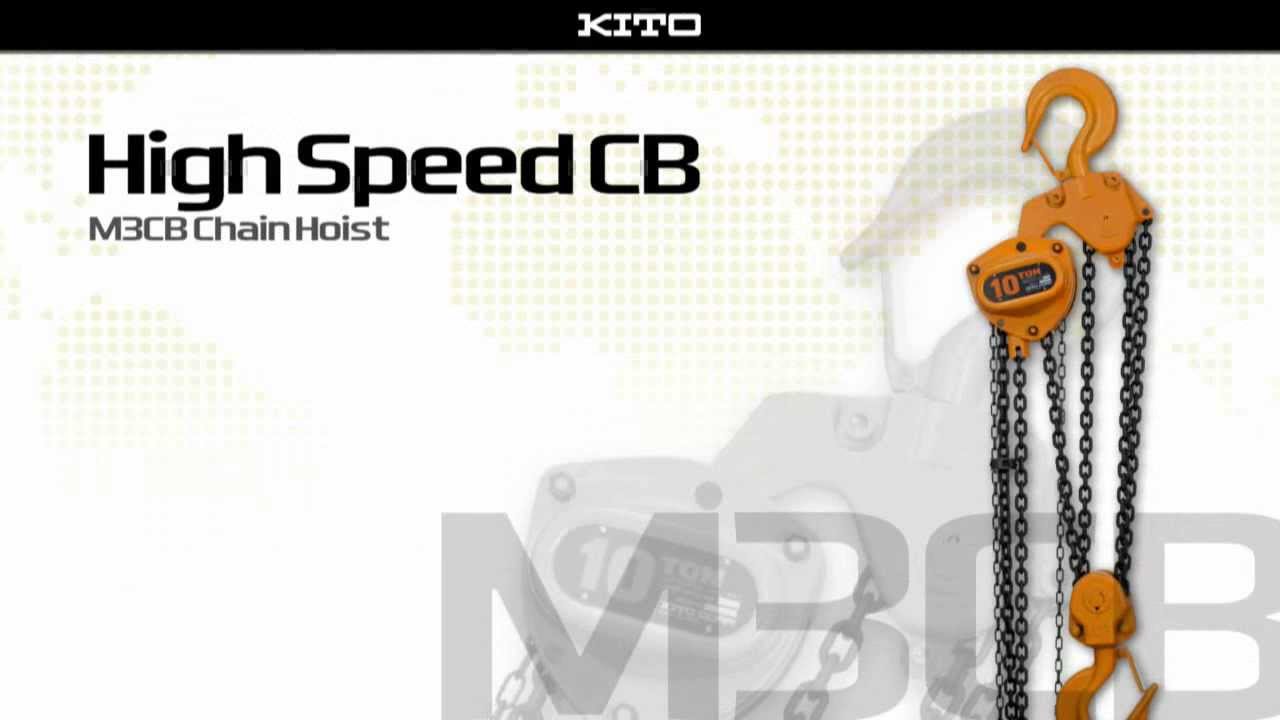 High Speed CB Hand Chain Hoist (EN)