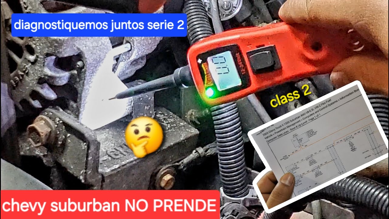 chevy suburban NO PRENDE serie 2
