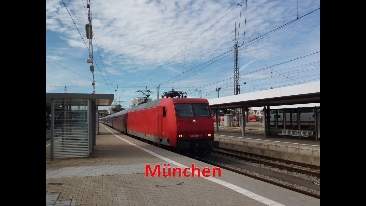 Zwei Sonderzüge im herbstlichen München (06.10.2018)