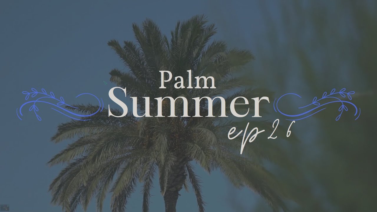 Tropical Serenity: Relaxing Summer Sounds and Palm Tree Vibes