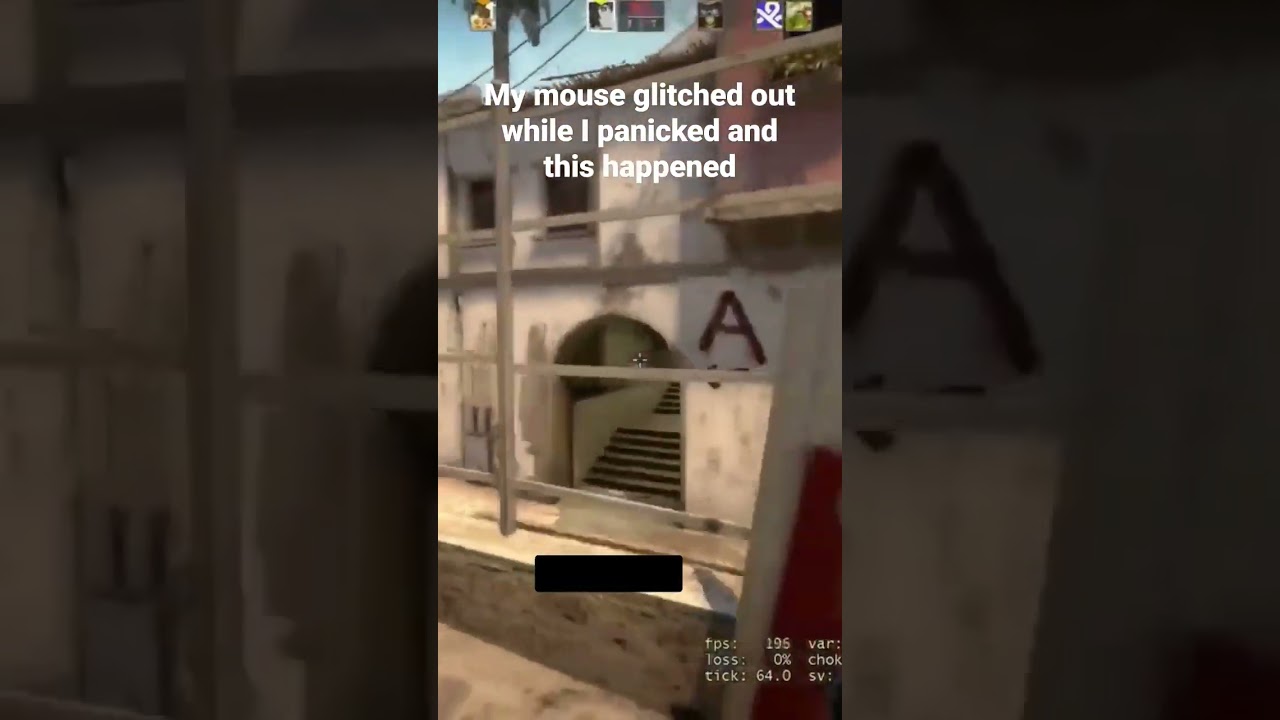 Mouse glitch = aimbot?! #csgo #funny #gaming