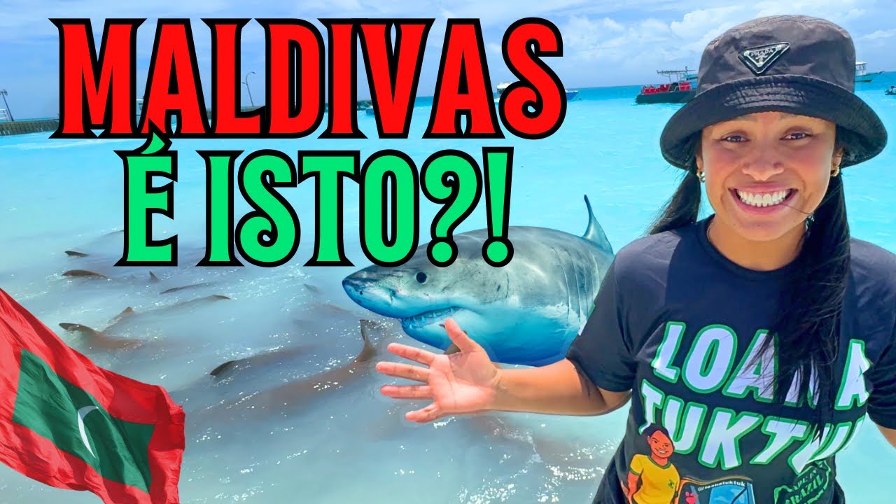 COMO É O LADO QUE NINGUÉM MOSTRA NAS MALDIVAS ?! 🇲🇻🦈