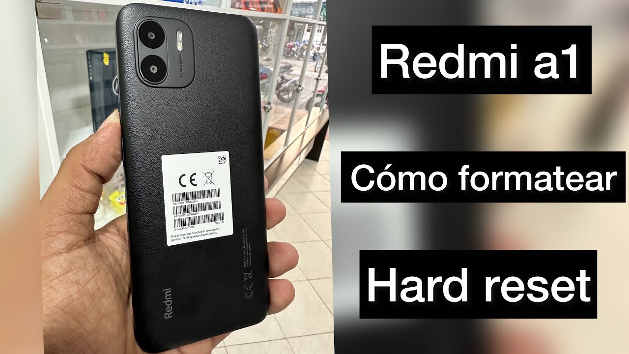 como formatear Xiaomi redmi a1 [ RESTAURAR de fabrica modo recovery ] hard reset