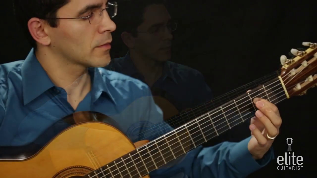 EliteGuitarist.com - Lagrima by Tarrega Tutorial Performance