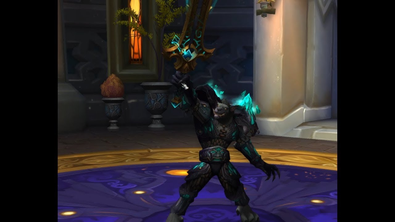 World of Warcraft Legion Torre de magos Guerrero Armas