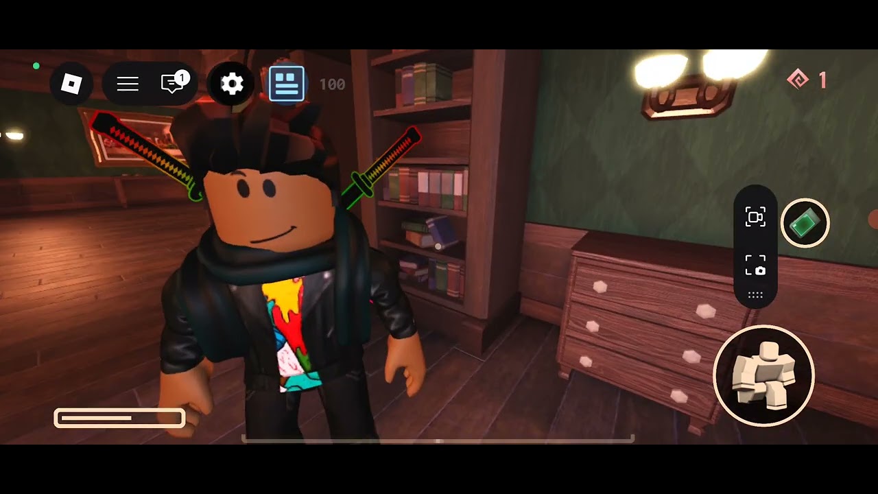 Jogando doors eu fiquei com muito medo