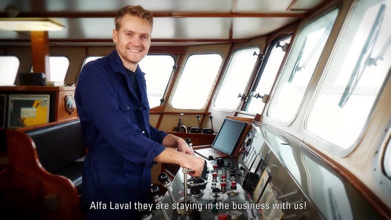 Fishing Vessel Prins Maurits and the Alfa Laval MIB 503 Separator