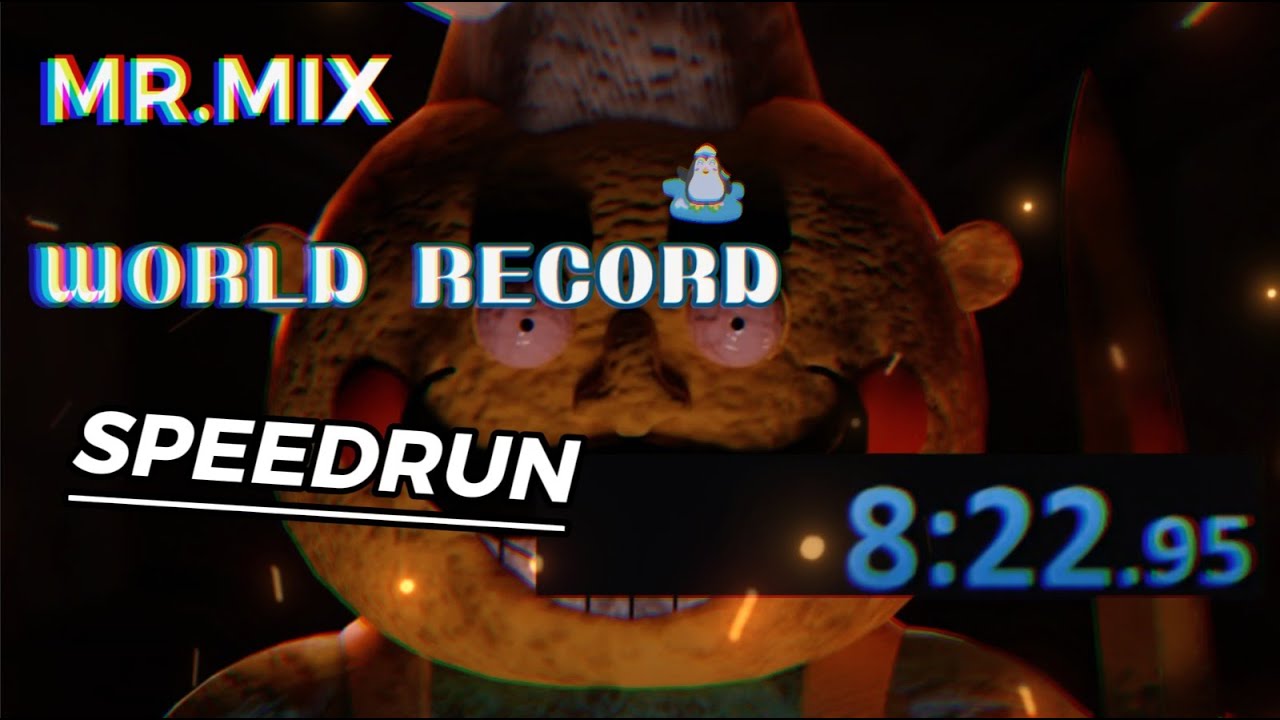 Mr.Mix Roblox SPEEDRUN | Former World Record (8:22.95)
