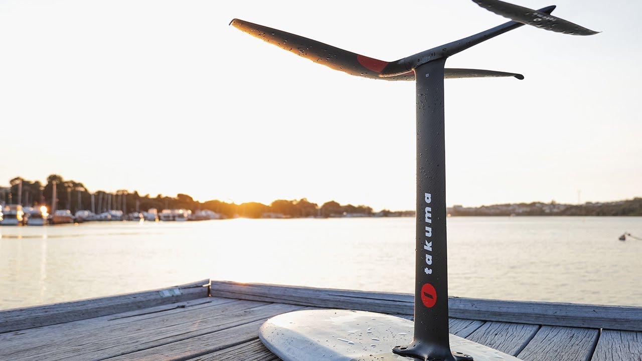 Takuma Kujira ii Hydrofoil Review (dock starting)
